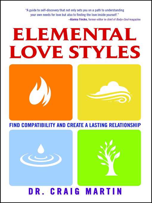Title details for Elemental Love Styles by Dr. Craig Martin - Available